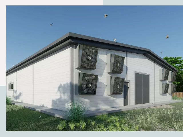 Строительство птичников в Устях-Илимске