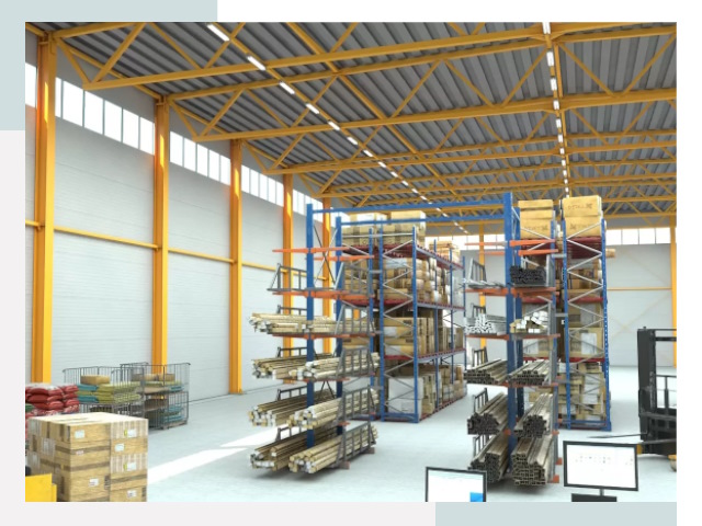 Типовые ангары в Устях-Илимске