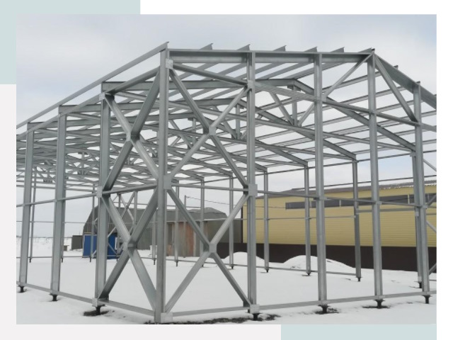 Каркасные ангары в Устях-Илимске