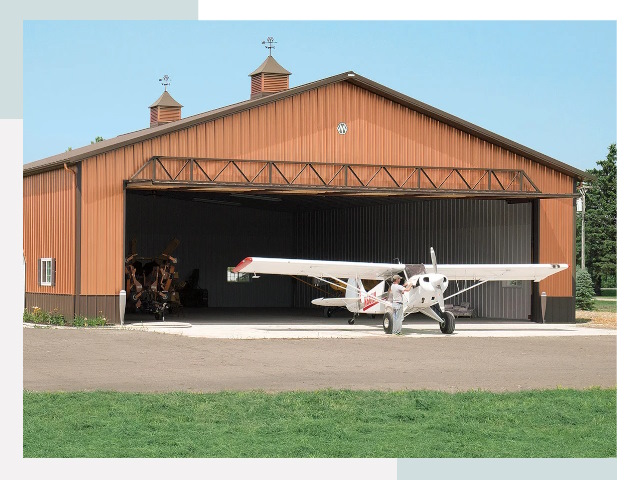 Ангары для самолетов в Устях-Илимске