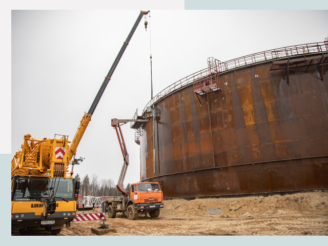 Монтаж резервуаров в Устях-Илимске от 624 руб. за м³