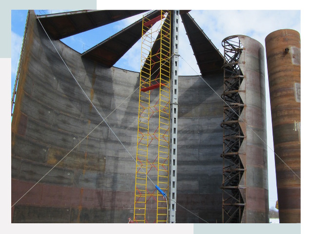 Строительство резервуаров в Устях-Илимске