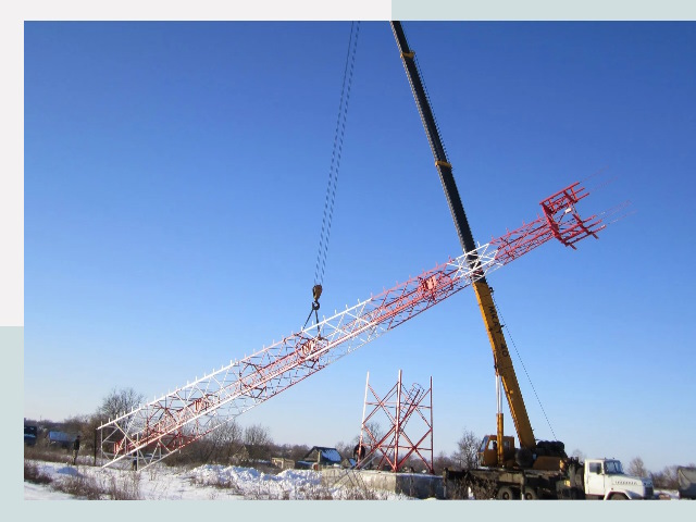 Строительство башен связи в Устях-Илимске от 624 руб.