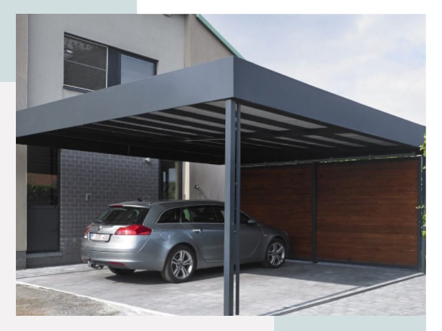 Металлические навесы в Устях-Илимске