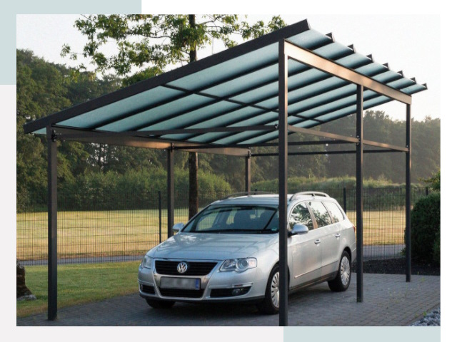 Навесы для автомобилей в Устях-Илимске