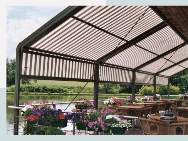 Элегантные навесы для кафе от 624 руб в Усть-Илимск