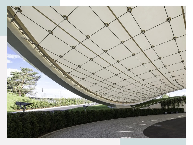 Мембранные конструкции в Устях-Илимске