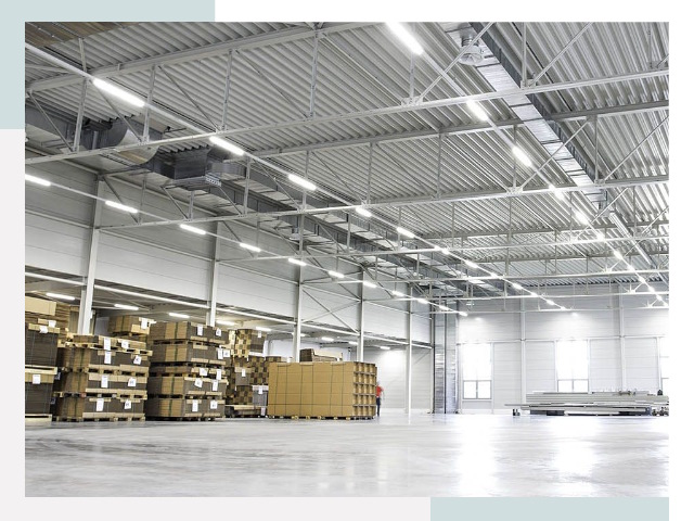 Освещение ангаров в Устях-Илимске