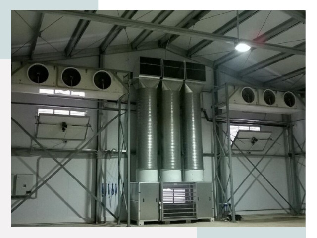 Инженерные системы для ангаров в Устях-Илимске