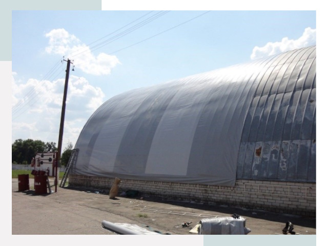 Ремонт ангаров в Устях-Илимске