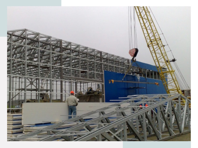 Монтаж ангаров в Устях-Илимске