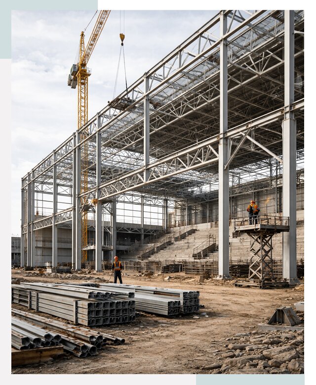 Строительство спортивных комплексов в Устях-Илимске от 31200 р. | СтальСтрой-Сть